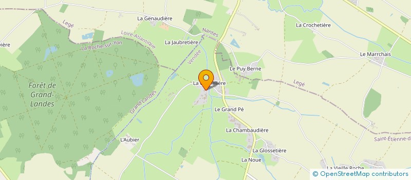 localisation de l'entreprise BIO D'HELLIJOT à SAINT-ETIENNE-DU-BOIS
