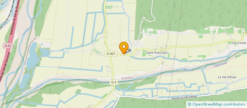 localisation de l'entreprise BIO DECORS  LURS