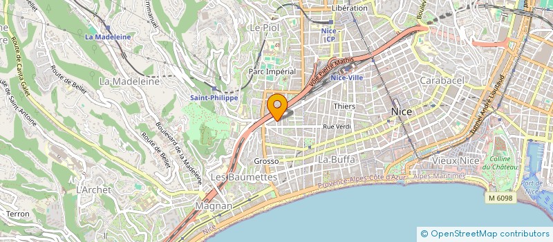 localisation de l'entreprise BIO-DIKA NETTOYAGE à NICE