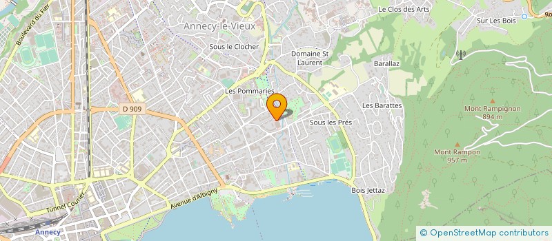 localisation de l'entreprise BIO DIS à ANNECY