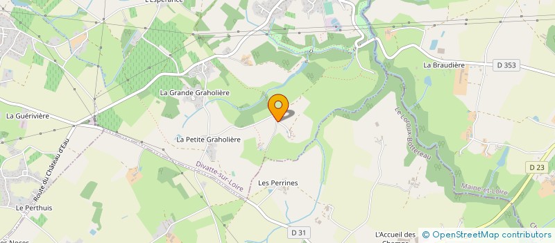 localisation de l'entreprise BIO DIVATTE à DIVATTE-SUR-LOIRE