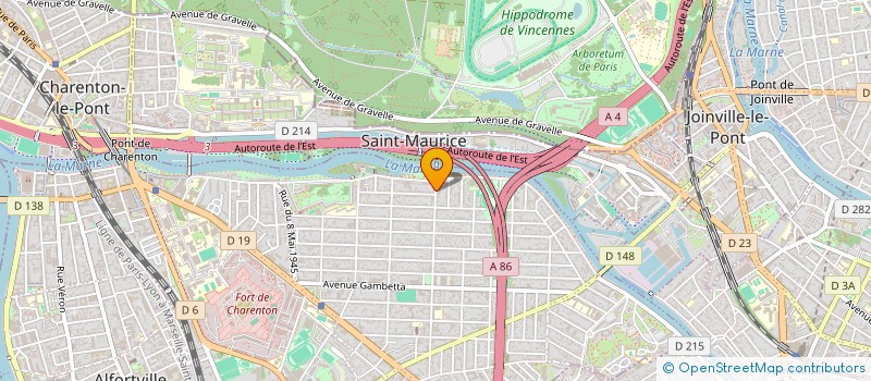 localisation de l'entreprise BIO ENERGIE à MAISONS-ALFORT