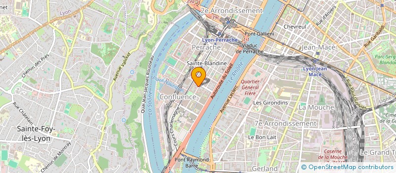 localisation de l'entreprise BIO ENERGIE CONCEPT à LYON