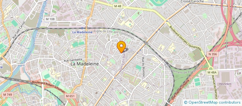 localisation de l'entreprise BIO ESCAUT à MARCQ-EN-BARŒUL