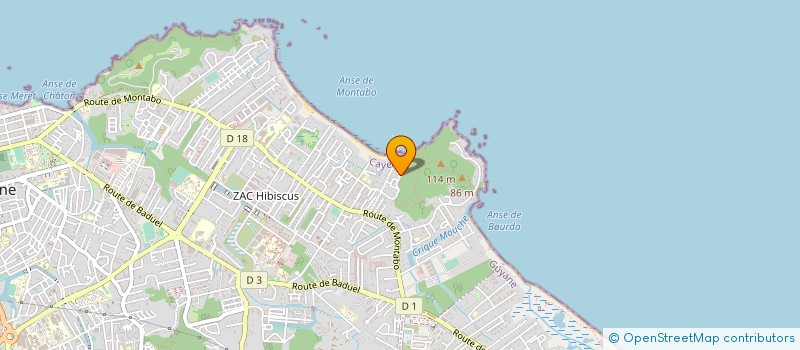 localisation de l'entreprise BIO ESSENCIALLE  CAYENNE