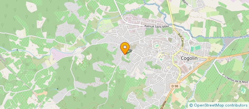 localisation de l'entreprise BIO ET CO GOLFE DE ST TROPEZ à COGOLIN