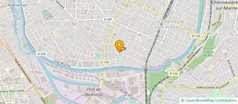 localisation de l'entreprise BIO ET TRONICS SCIENTIFIC GIFTS - BSG  SAINT-MAUR-DES-FOSSES