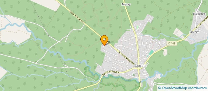 localisation de l'entreprise BIO EVIDENCE  LA TESTE-DE-BUCH