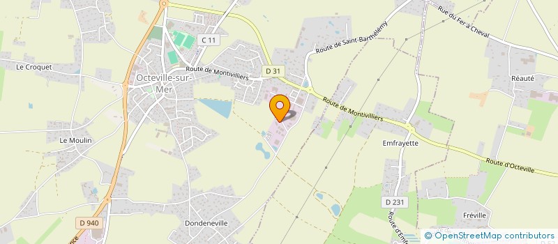 localisation de l'entreprise BIO EX à OCTEVILLE-SUR-MER