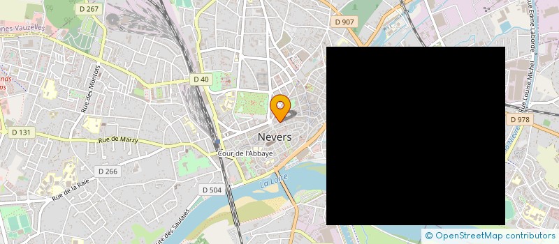 localisation de l'entreprise BIO FAURE à NEVERS