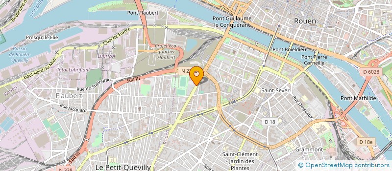 localisation de l'entreprise BIO FORM  ROUEN