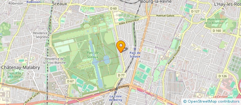 localisation de l'entreprise BIO-FORM FNG à SCEAUX