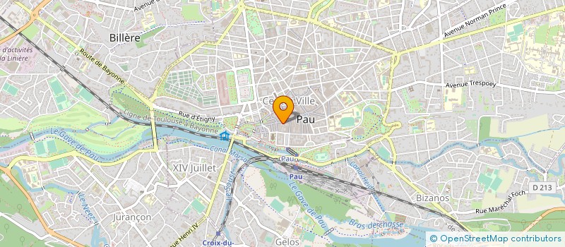 localisation de l'entreprise BIO FORME à PAU