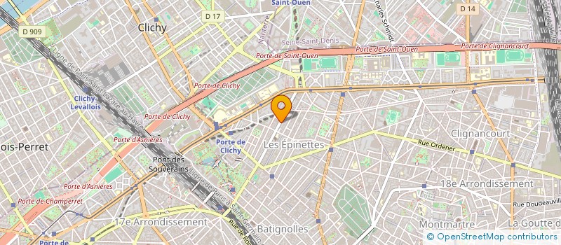 localisation de l'entreprise BIO & GREEN DIFFUSION  PARIS