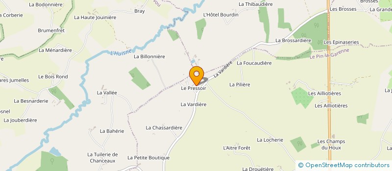localisation de l'entreprise BIO HARMONIE à LE PIN-LA-GARENNE