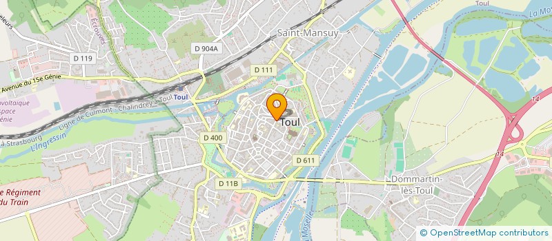 localisation de l'entreprise BIO HUGEOTTE à TOUL