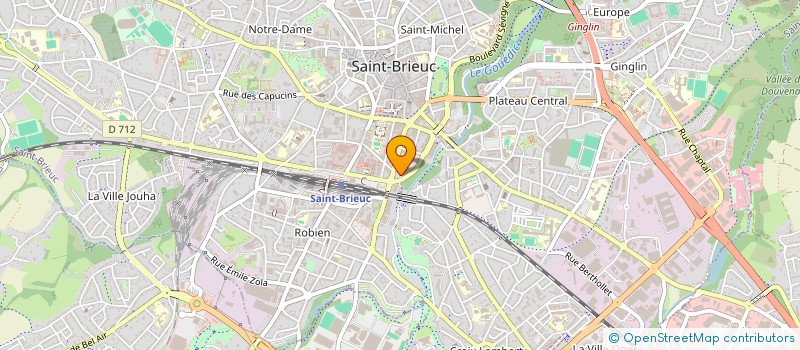 localisation de l'entreprise BIO IMPORT à SAINT-BRIEUC