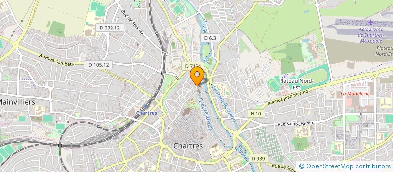 localisation de l'entreprise BIO-INACT à CHARTRES
