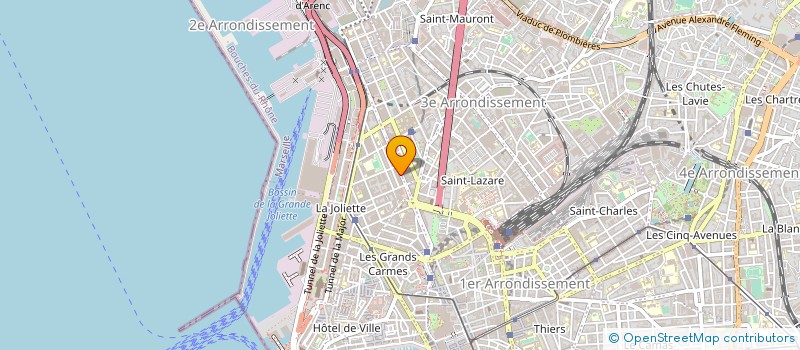 localisation de l'entreprise BIO INSUL'UP à MARSEILLE