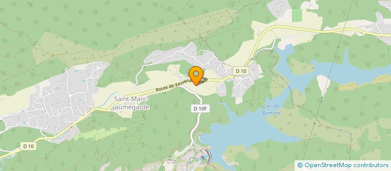 localisation de l'entreprise BIO INVEST  SAINT-MARC-JAUMEGARDE