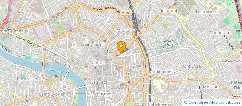 localisation de l'entreprise BIO JAURES à TOULOUSE
