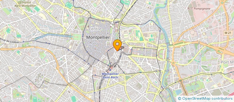 localisation de l'entreprise BIO LA MADELEINE à MONTPELLIER