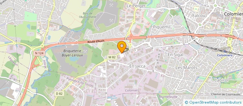 localisation de l'entreprise BIO LA MENUDE à COLOMIERS