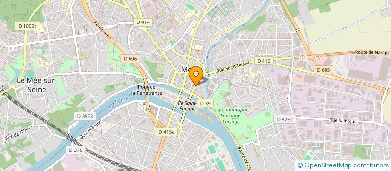 localisation de l'entreprise BIO-LAME à MELUN