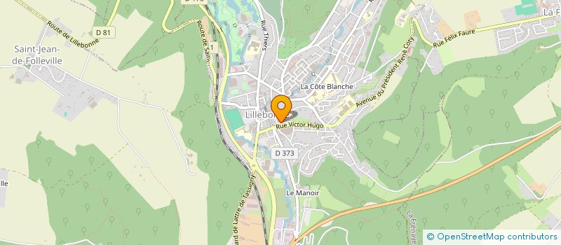 localisation de l'entreprise BIO LBS à LILLEBONNE