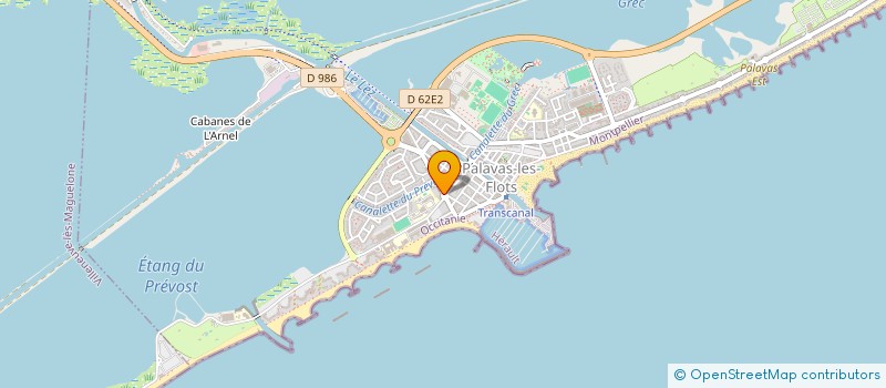 localisation de l'entreprise BIO LES FLOTS à PALAVAS-LES-FLOTS