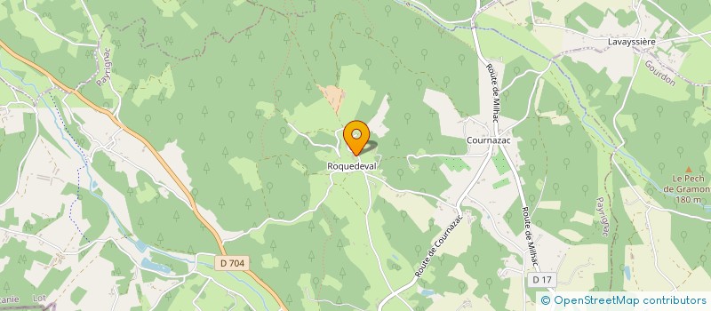 localisation de l'entreprise BIO-LOC DU VAL  PAYRIGNAC