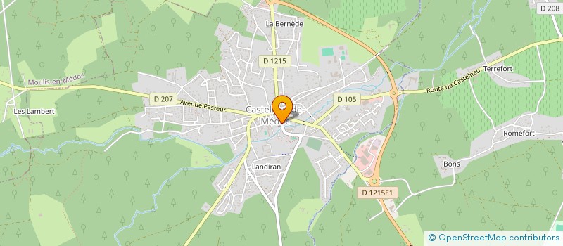 localisation de l'entreprise BIO LOGIQUE à CASTELNAU-DE-MEDOC