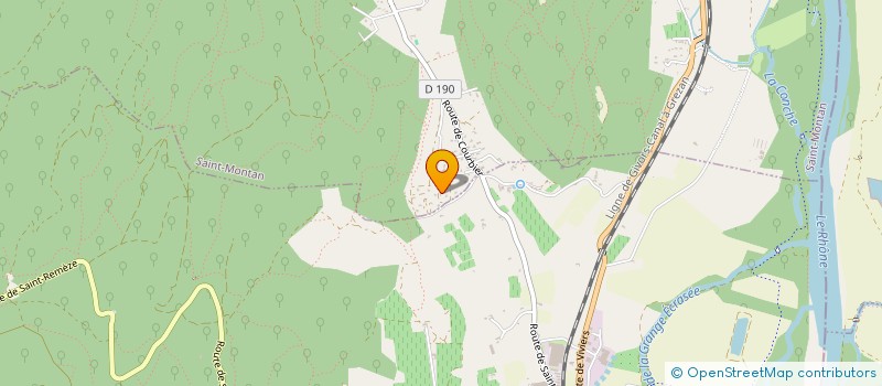 localisation de l'entreprise BIO-LOGIQUE  SAINT-MONTAN