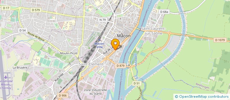 localisation de l'entreprise BIO MACON à MACON