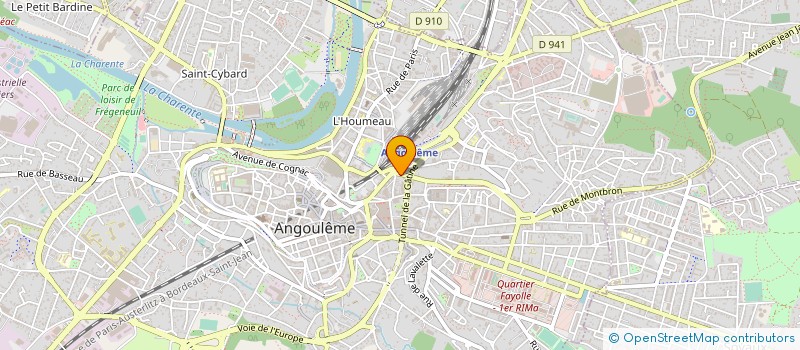 localisation de l'entreprise BIO MARDELCAR à ANGOULEME