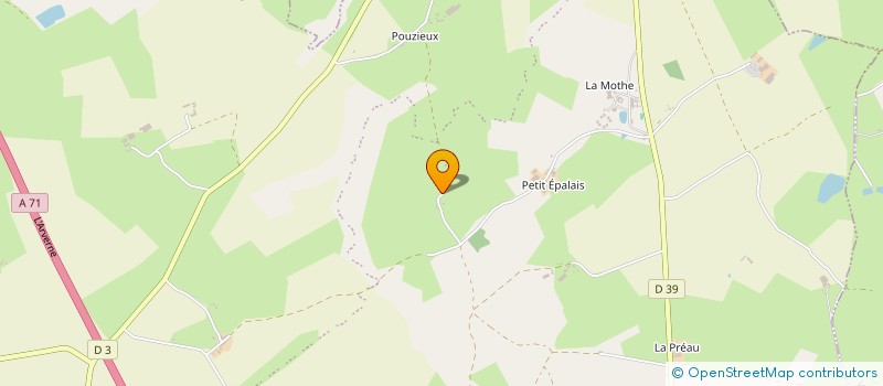 localisation de l'entreprise BIO MATH à VALLON-EN-SULLY