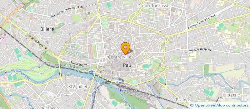 localisation de l'entreprise BIO MAUD à PAU