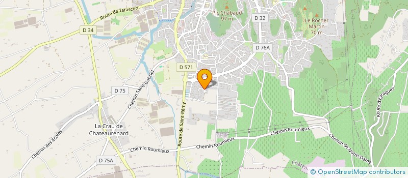 localisation de l'entreprise BIO-MEDICALE-SOLUTION  CHATEAURENARD