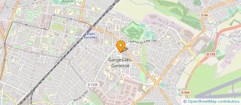 localisation de l'entreprise BIO MEMBRANE ETANCHEITE à GARGES-LES-GONESSE