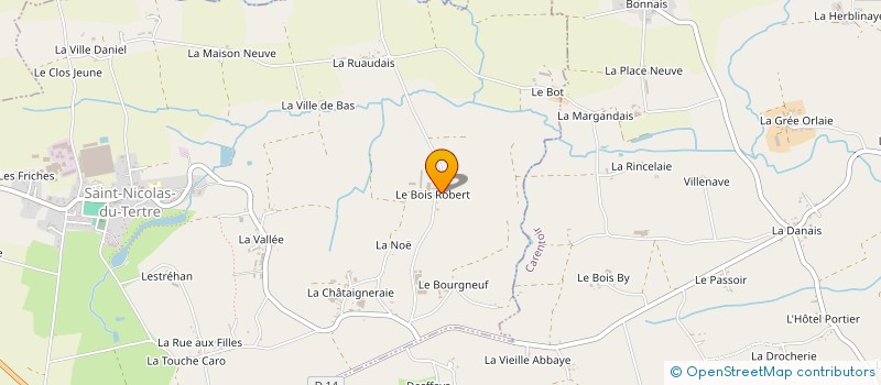 localisation de l'entreprise BIO METHASERVICES à SAINT-NICOLAS-DU-TERTRE