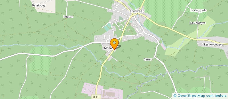 localisation de l'entreprise BIO MICRO FERTILISATION à LANDIRAS