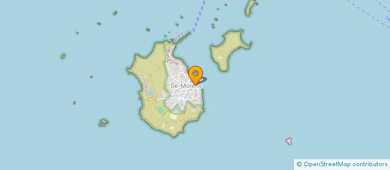 localisation de l'entreprise BIO MOLENEZ à ILE-MOLENE