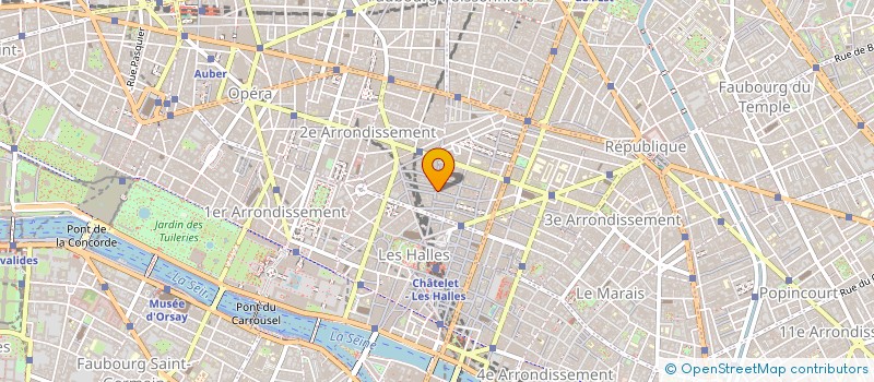 localisation de l'entreprise BIO MONTORGUEIL à PARIS