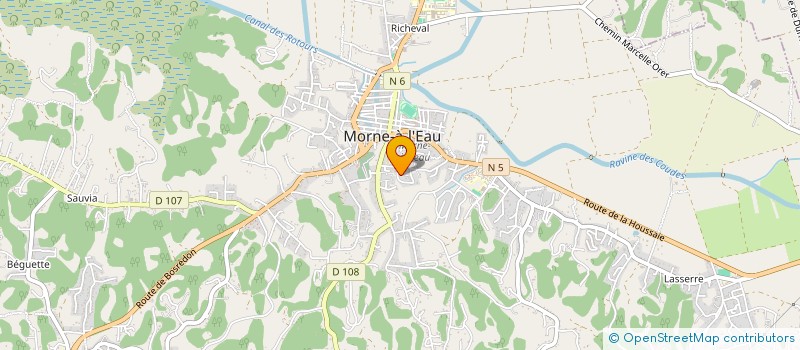 localisation de l'entreprise BIO MORNE LA BIGUINE DES FARINES -MON PANIER BIO à MORNE A L EAU