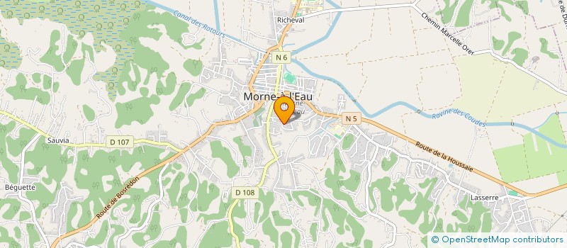 localisation de l'entreprise BIO MORNE LA BIGUINE DES LEGUMES à MORNE A L EAU