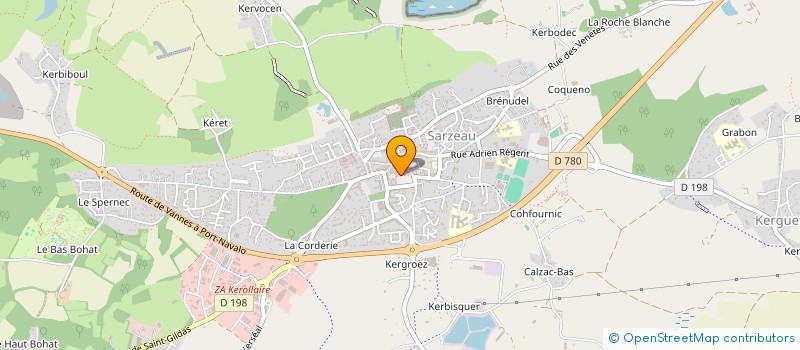 localisation de l'entreprise BIO N' YOU à SARZEAU