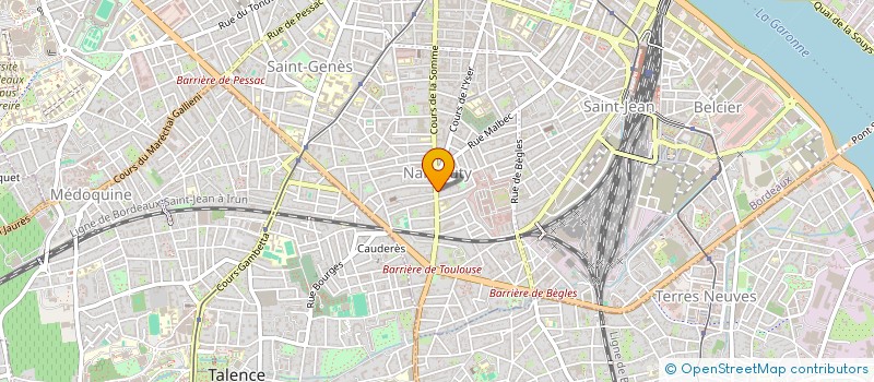 localisation de l'entreprise BIO-NANSOUTY à BORDEAUX