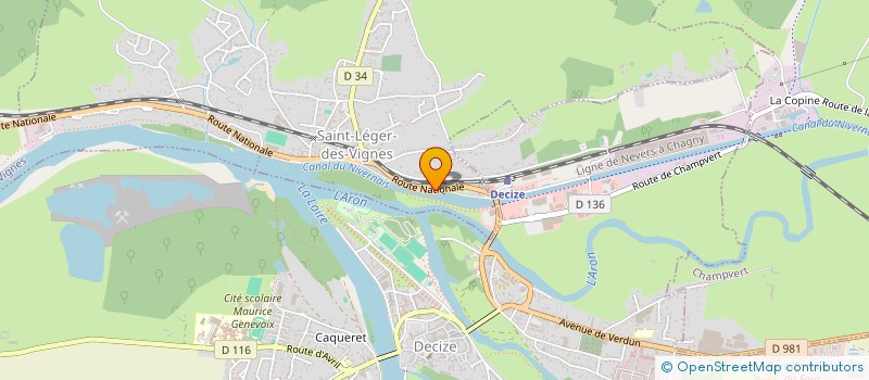 localisation de l'entreprise BIO-NAT  SAINT-LEGER-DES-VIGNES