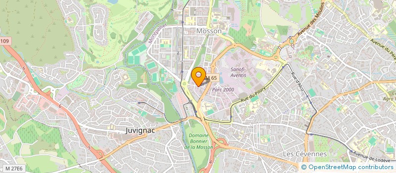 localisation de l'entreprise BIO NETTOYAGE à MONTPELLIER