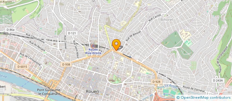 localisation de l'entreprise BIO NETTOYAGE LE HAVRE à ROUEN